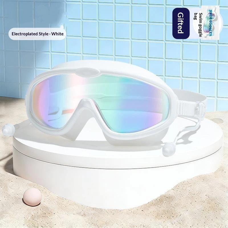 Professional Children Swimming Goggles Caps Waterproof Diving Goggles Anti Fog Competition Training Swimming For Boys Girls