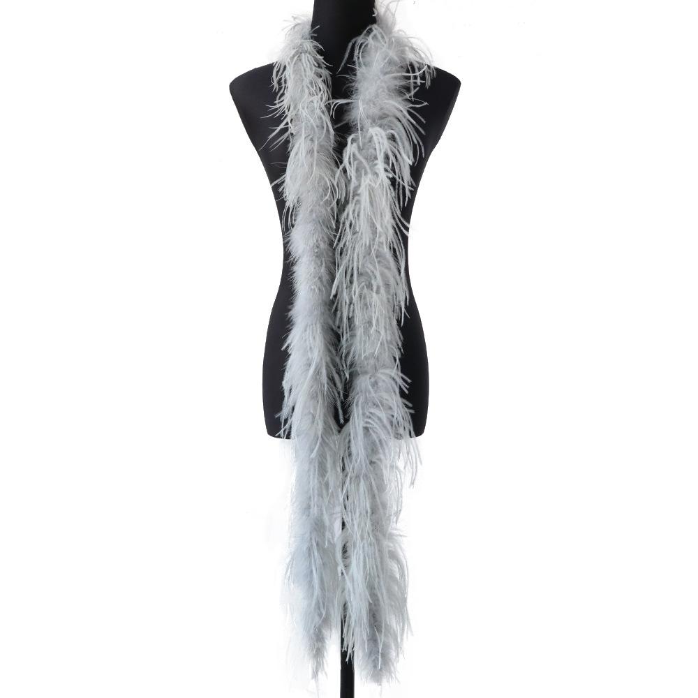 Ostrich Top Thickened Feather Top Stage Catwalk Style Scarf Decoration