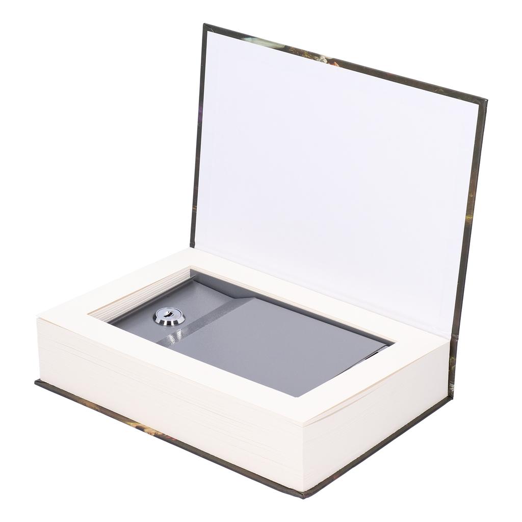 Safe Box Innovative Simulated Book Locking Box with Keys for Cash Money Jewelry Storing