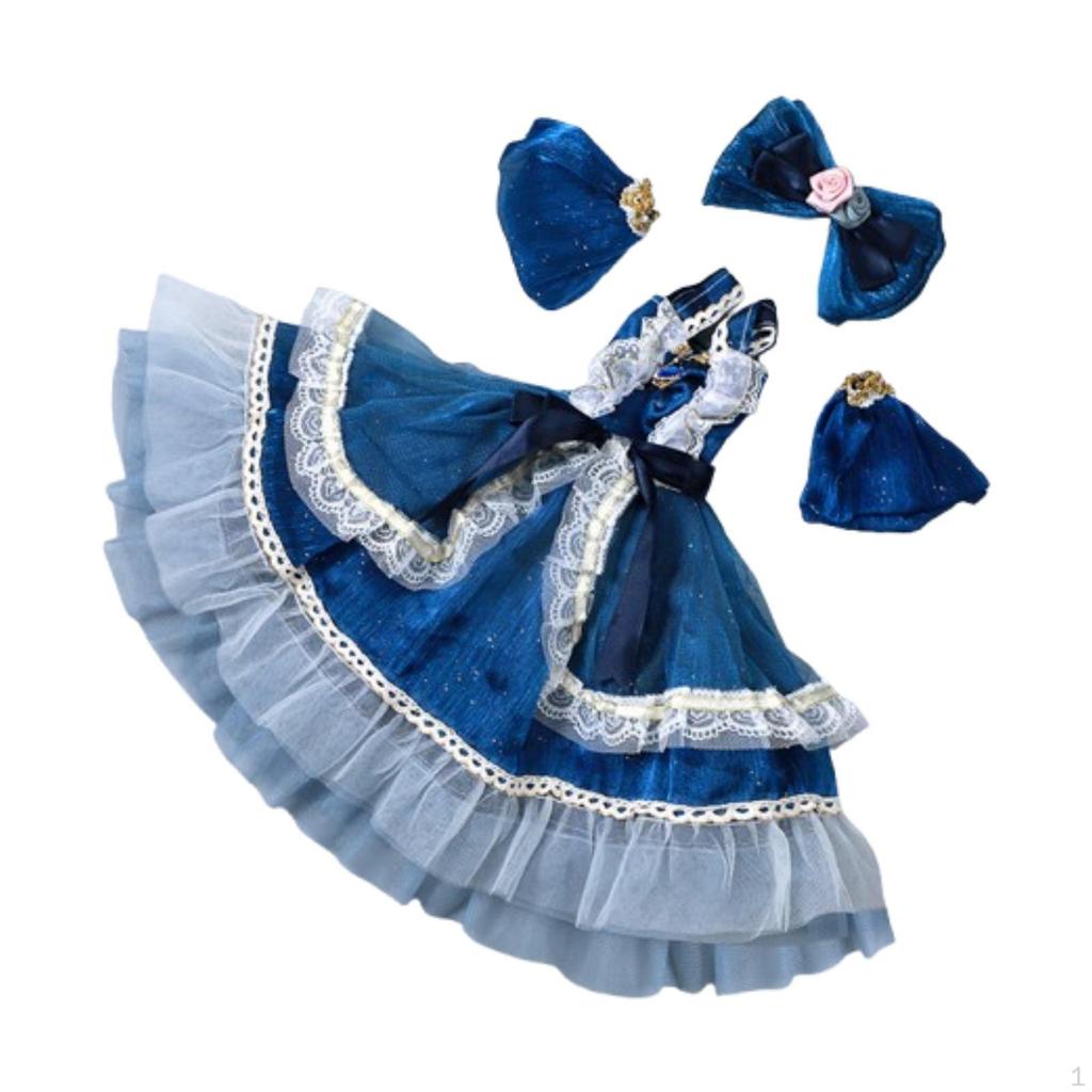 1/3 BJD Doll Princess Dress Oufit Clothes Cosplay Educational Fashion DIY Accessories Costume
