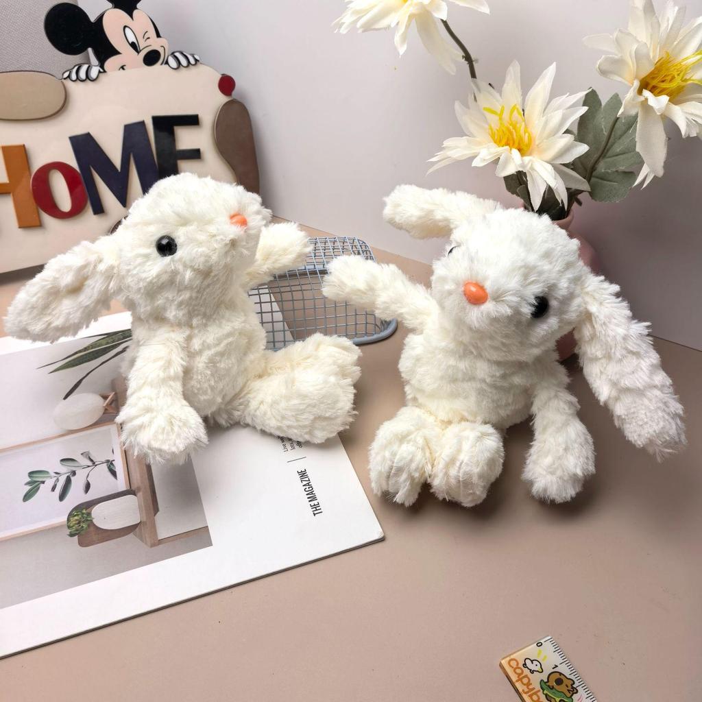 Lop-Eared Rabbit Plush Doll - Cute Child's Comfort Toy, Backpack Pendant, Birthday Gift