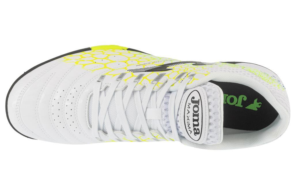 Joma Maxima 25 MAXW TF, Mens White Turf Football Trainers