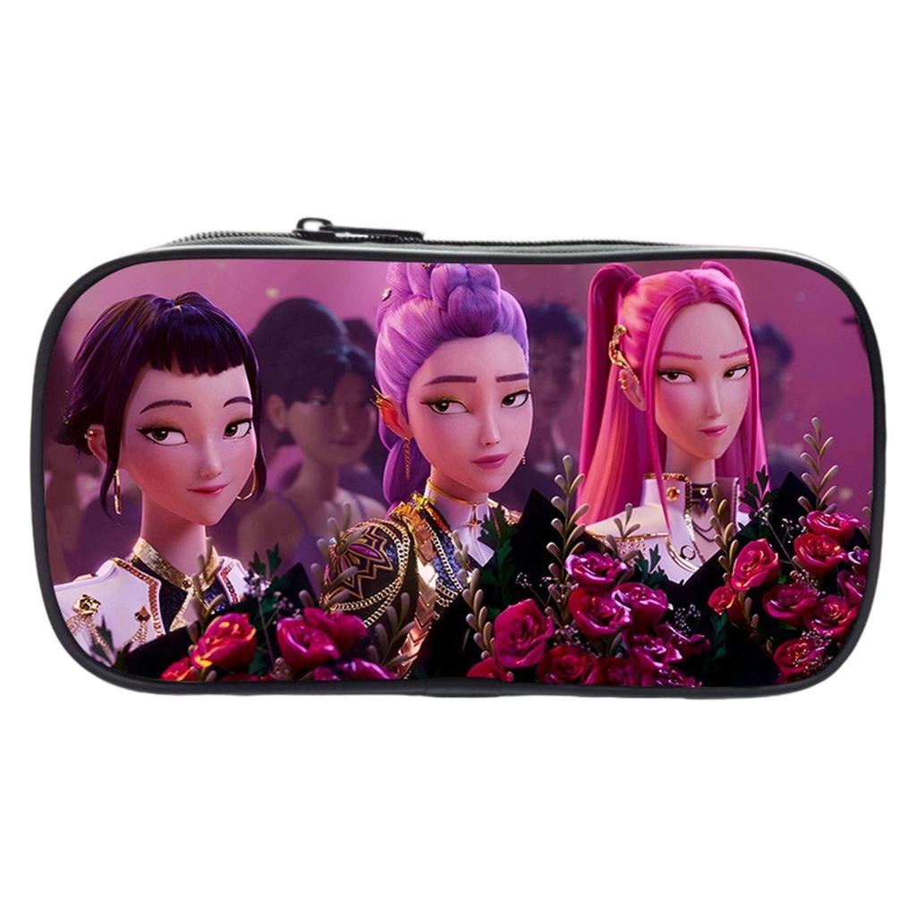 KPOP Dívky Kreslený Penál Základní Škola Penál Taška na Psací Potřeby Dětský Penál Anime Potisk