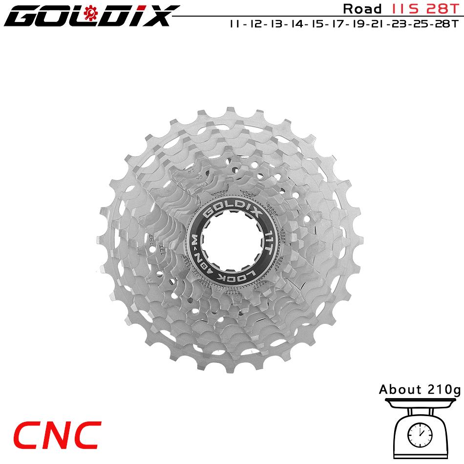 

GOLDIX Ultralight CNC шоссейный велосипед кассета 11/12 скоростей k7 11S 12S 28T/32T/34T/36T кассета звездочка для SHIMANO HG