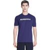 T Shirts Men's Blue Crew Neck Moderate 80530131