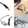 B03C USB C PD12V 15V 20V to 24V DC5.5x2.1mm Connector Power Cable Fast Charging for 24V Printers and Displays Led Lights
