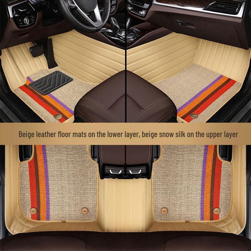Honda CRV 24-Model Fully Enclosed Genuine Leather Floor Mats (10/22/16)