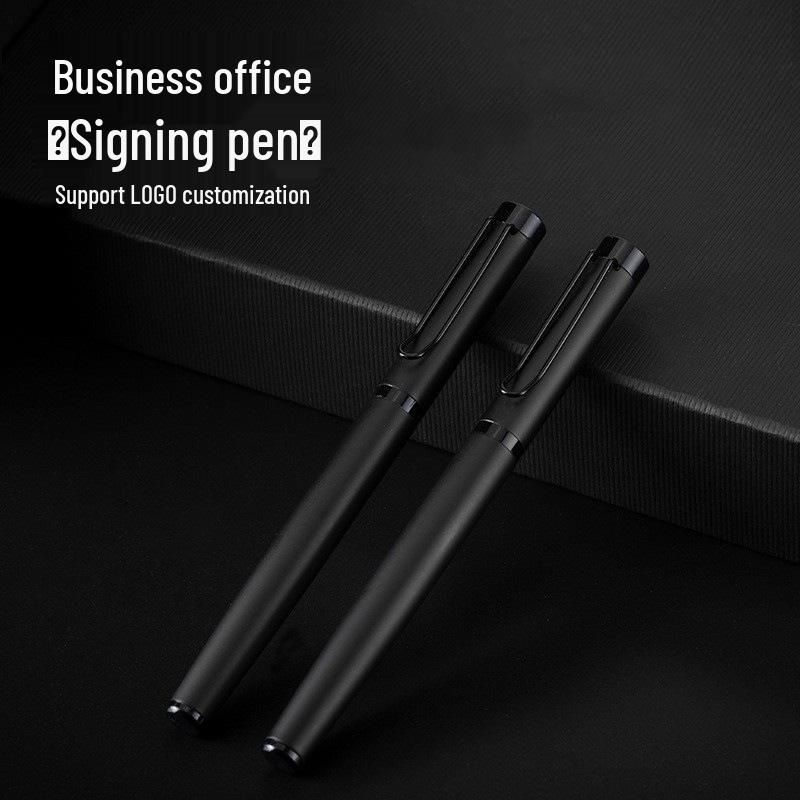 High-End Metal Rollerball Pen - Custom Logo Option - Ideal for Business, Office, or Gift