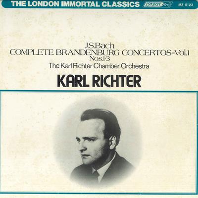 LP Record KARL RICHTER - Bach: Brandenburg Concertos - Volum MZ5123 LONDON 1974 Japan Classical Used