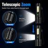 Adjustable Beam COB Side Light Rechargeable Outdoor Flashlight LED Flashlight  Camping Hiking