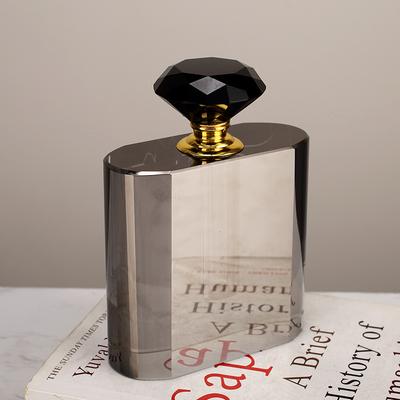 Light Luxury Creative Design Modern Simple Artificial Crystal Perfume Bottle Craft Home Model House Decoration Ornaments