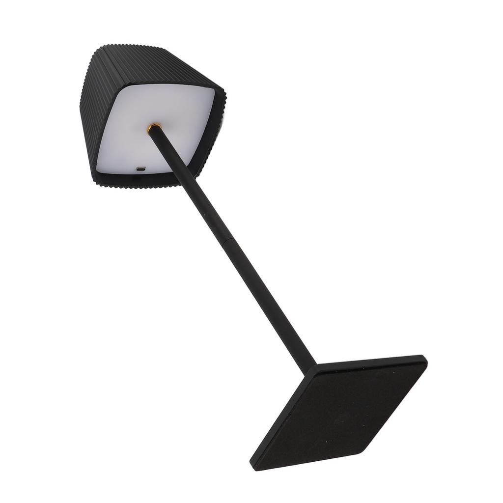 Cordless Table Lamp 3 Color Stepless Dimming 4000mAh Decorative Rechargble Desk Light for Bedroom   Cafe