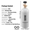 SucceBuy Регулятор тиску CO2 з манометром, Газова система, Регулятор для розливного пива та домашнього пивоваріння, Зворотний клапан