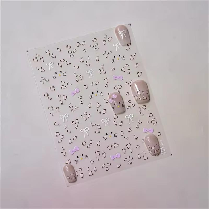 1PCS French Jelly Nail Stickers Dreamy Bubble Meteor Butterfly Star Moon Self Adhesive Stickers For Nail DIY Nail Art Decoration