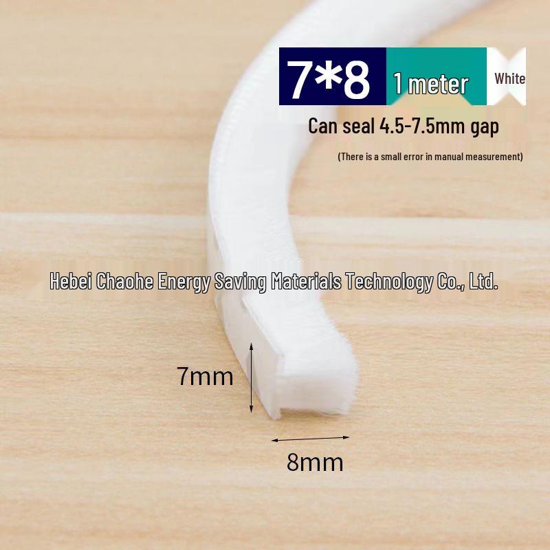 Self-Adhesive Wool Weather Stripping for Doors and Windows