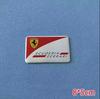 Aluminum Car Sticker Ferrari Pattern Decal Cover Badge Supplies Replacement Car Styling Decal For Ferrari Teams Auto Accessories GP6