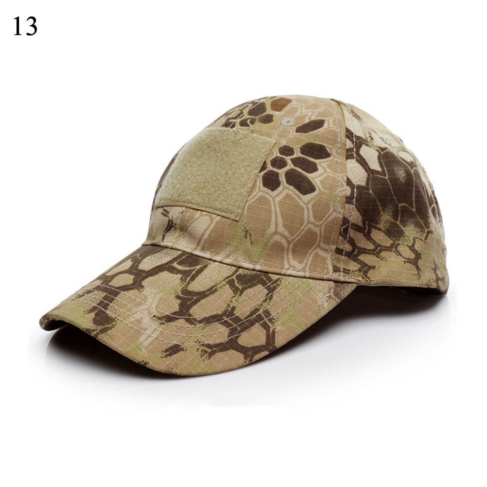 2026 New Camo Sports Cap  Unisex Outdoor  Adjustable Baseball Cap Camouflage Men Women Snapback Hat For Cycling Hiking Fishing