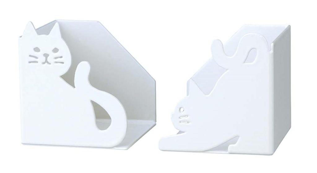 Decore Corporation Cat Deco Kitchen Wrap Tissue D13 & Holder, White, Size Approx. W5.8 H6.5 SL-38458