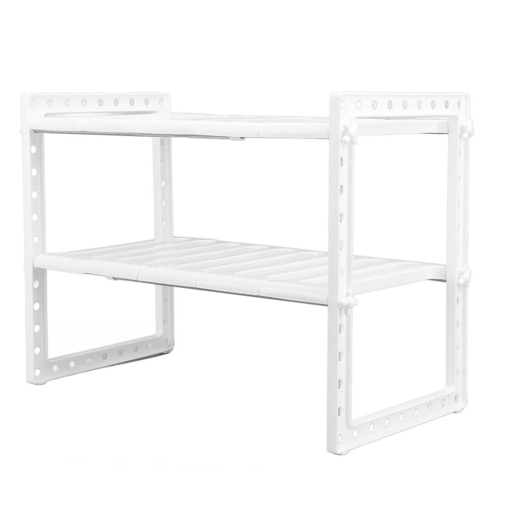 Under Sink   2 Tiers Multifunctional Stretchable Large Capacity Under Counter Storage