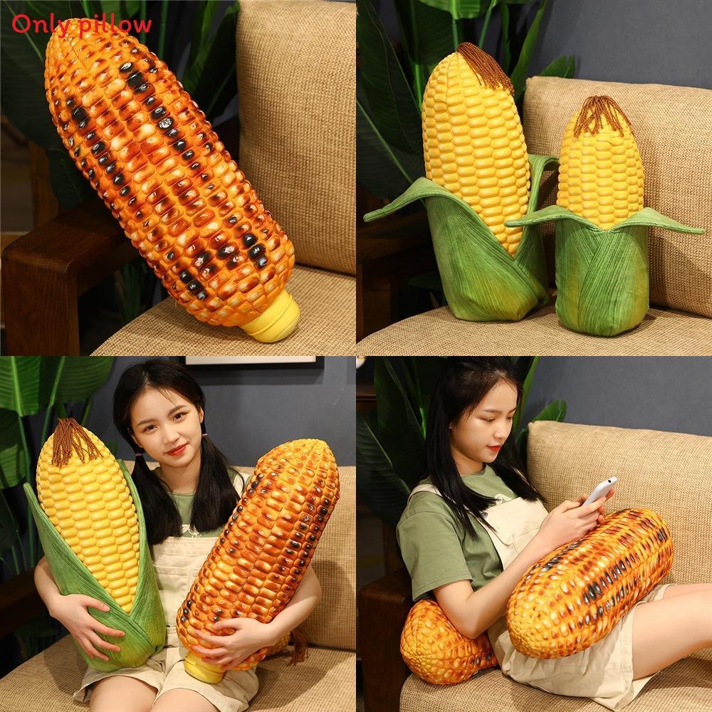 Simulation Roasted Corn Plush Doll Toy Pillow For Home Decor And Gift
