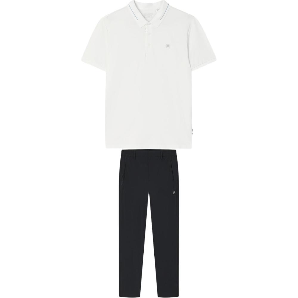 New FILA WHITE Casual Sportswear Men's F11M533106F+F11M533801F