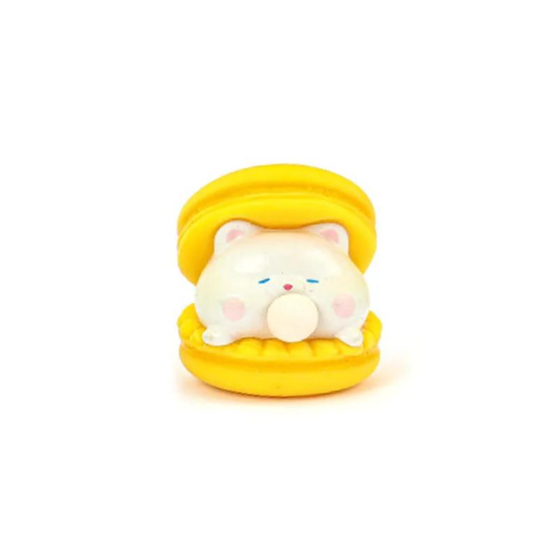 Creative Cute Animal Spit Bubble Burger Stress Relief Pinch Children's Toys Office Funny Vent Toys Desktop Decorative Ornaments
