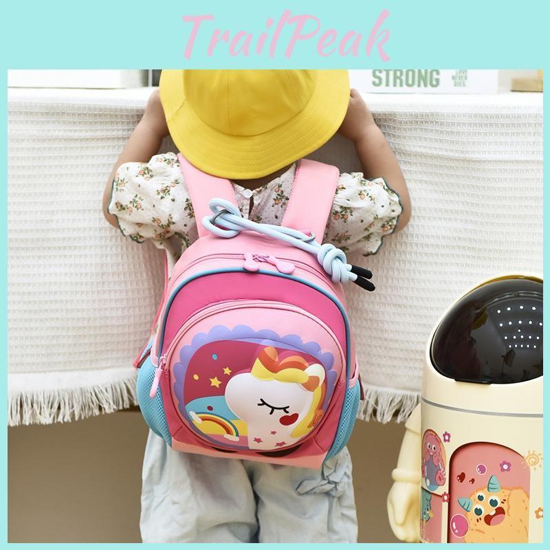 Pattern Dinosaur Horse Kids Backpack With Lightweight Schoolbag Cute Bag Gift