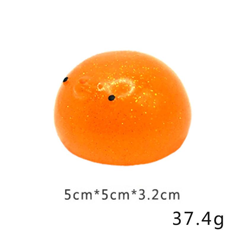 Big Spongy Glitter Mochi Squishy Fidget Sensory Toys Kawaii Animal Stress Ball Powder Fun Soft Antistress Squeeze Children Toys