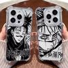 Jujutsu Kaisen Clear Phone Case For iPhone 17 Air 16 e 15 14 13 12 11 Pro Max Plus Mini SE 2020 2022 Soft Shockproof Cover Choso