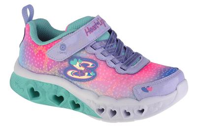 Flutter Heart Lights, para tênis multicolor menina