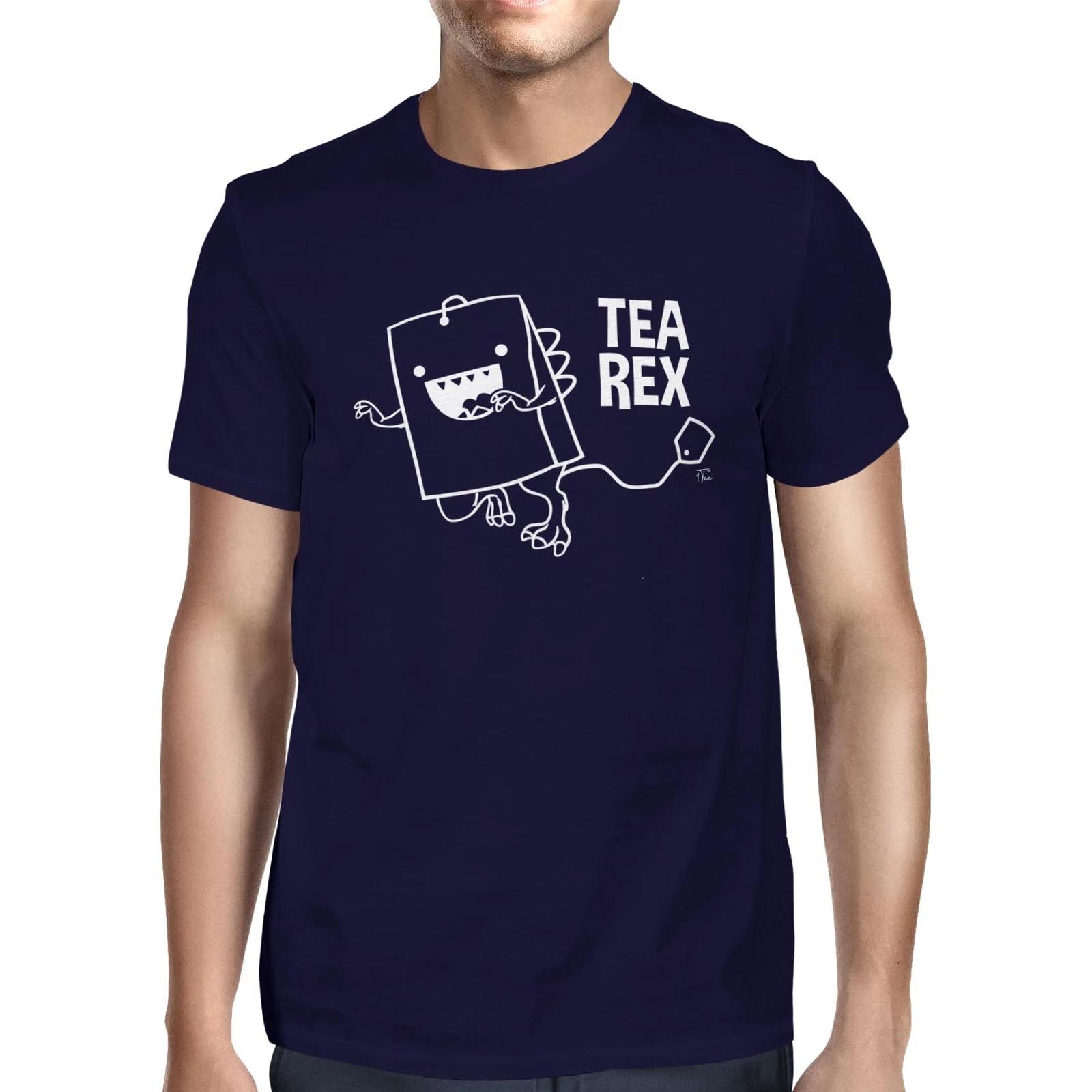 1Tee Mens Tea Rex T-Shirt M