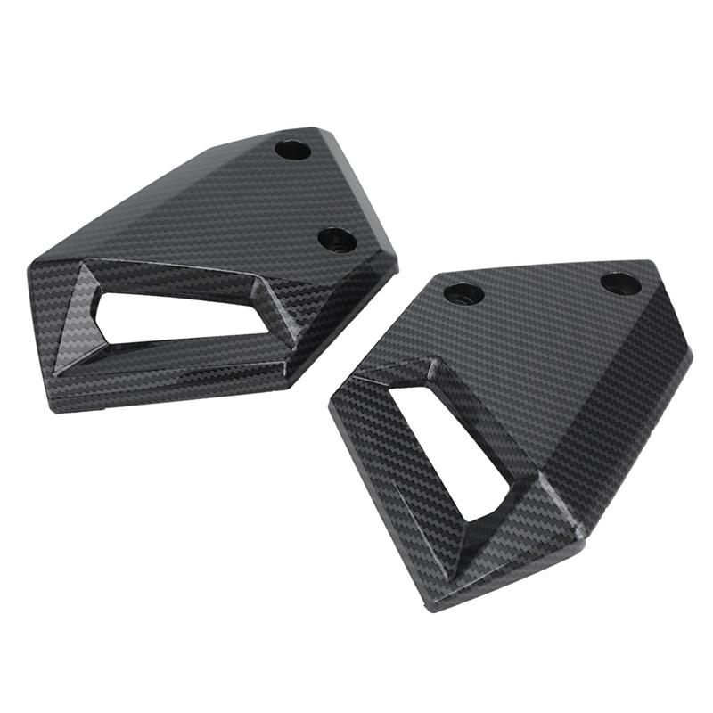 A28G-Motorcycle Side Decor Cover Trim For Honda GROM MSX125 2016- Accessories Carbon Fiber Carbon Fiber Pattern