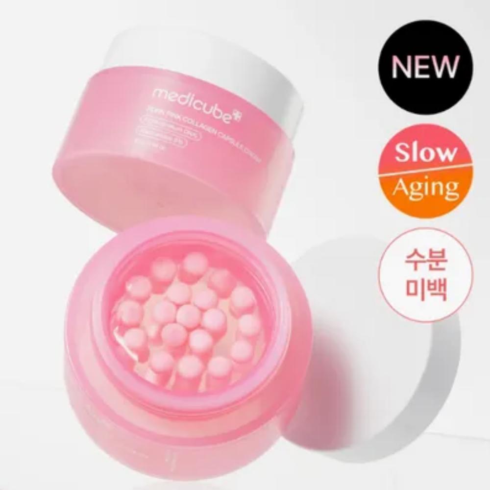Medicube PDRN Pink Collagen Capsule Cream 55g / KOREA COSMETIC