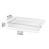 Acrylic Transparent Desk Paper Storage Box for Exams and Papers Versatile A4 File Box and Large-Capacity Exam Paper Sorting Box