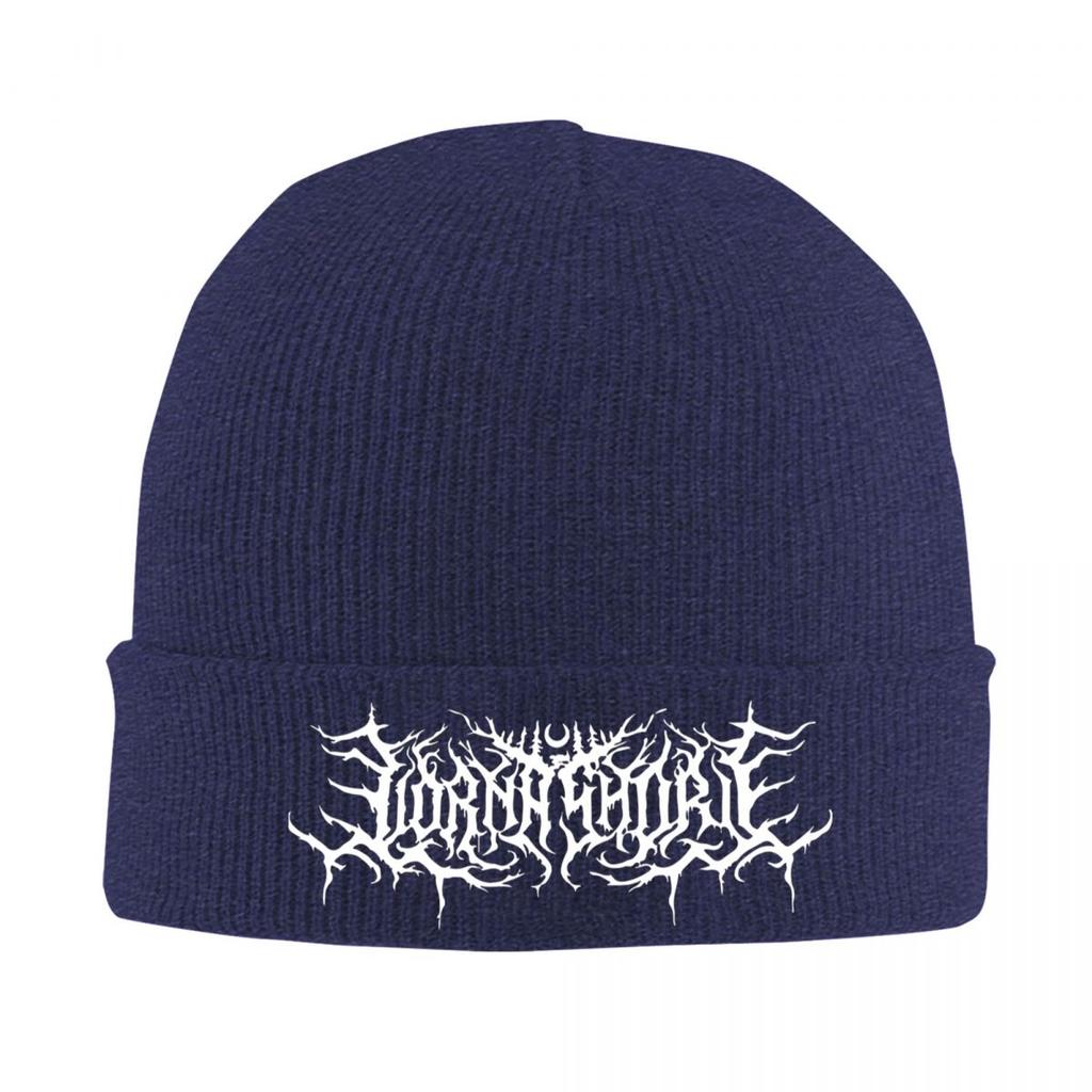 Cappello in Maglia Caldo Classico con Logo Lorna Shore Berretto Invernale Cappellino Skullies Berretti Cappelli Hip Hop per Unisex
