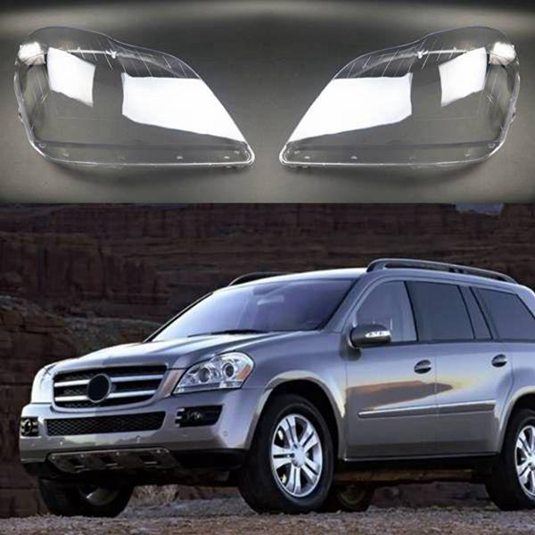 Clear PC Headlight Lens Cover for Mercedes-Benz X164
