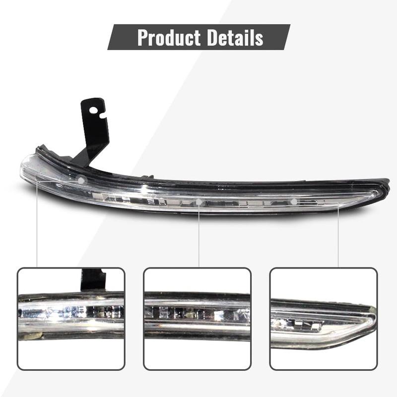 For Ford Edge US Version 2011 2012 2013 2014 Car Outside Rearview Door Side Mirror Turn Signal Light Lamp LED