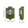 Portable Luminous Outdoor Compass Waterproof High Precision Survival Compass Mini Multi-Function Compass Exploration