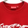 Supreme 21AW Made In Canada Long Sleeve Sweat Trainer M Red Back Brushed Men's Used