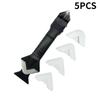 Cement slurry scraper kit three in one Fillet corner beauty crack scraper tool Anti mold edge sealing scraper Scratching Tool