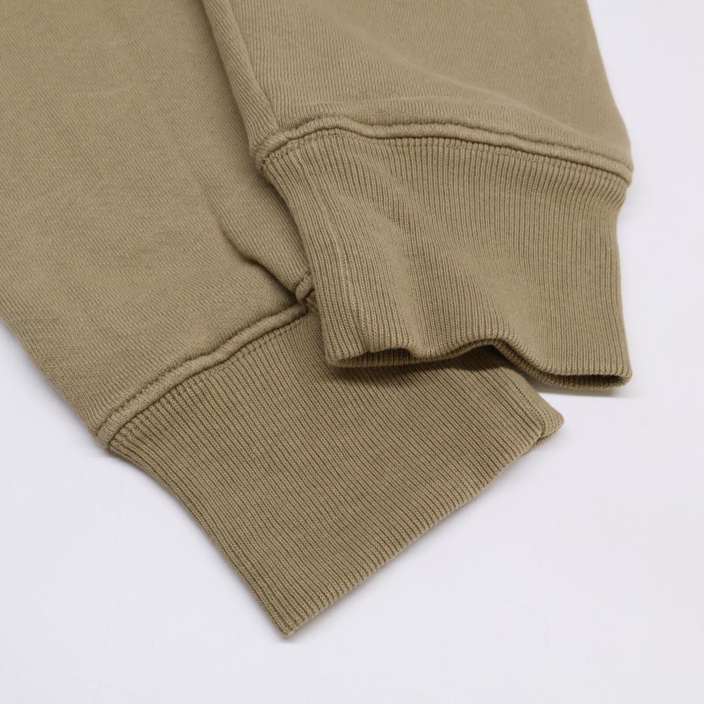 Maison Kitsune Khaki Beige Fox Head Crew Neck Sweatshirt Tops M khakiUsed