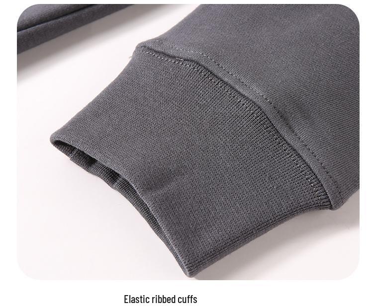Tennis Print Warm Terry Cloth Loose Round Neck Hoodie for Autumn/Winter