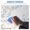 24 Pcs Dry Erase Erasers Whiteboard Erasers EVA Felt Cloth Erasers Bone-shaped Whiteboard Erasers
