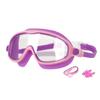 Children's Large Frame Swim Goggles with Nose Cover, Waterproof Anti-Fog, for Boys and Girls