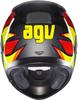 AGV K3 Birdy Full Face Motorcycle XL 2.0 Helmet, Grey/Yellow/Red, (61-62cm), 18381007012-XL