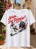Viva San Fermin Text Runner And Charging Bull Crowd Details And Dynamic Red Sketch Unisex All Unisex All Tshirt