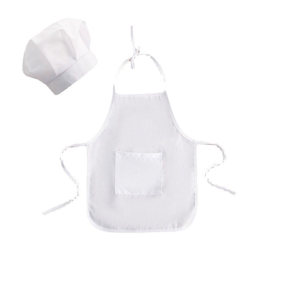Apron Chef Hat Photo Accessories Baby Costume Infant Photo Clothes Newborn Photography Props