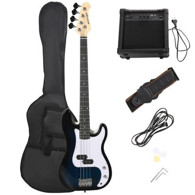 4 String Full Size Electric Bass Guitar for Beginners