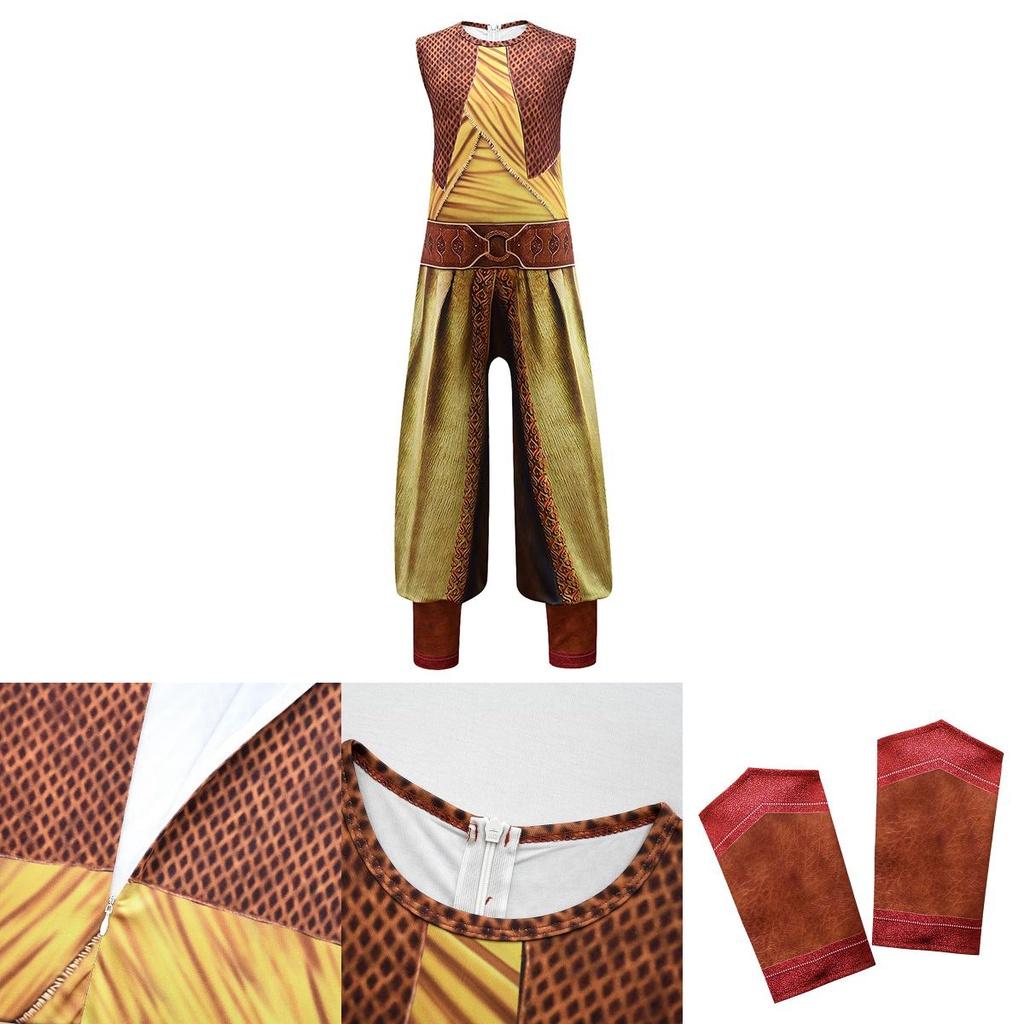Enchanting Movie Raya And The Last Dragon Kids Cosplay Costume Fancy Set