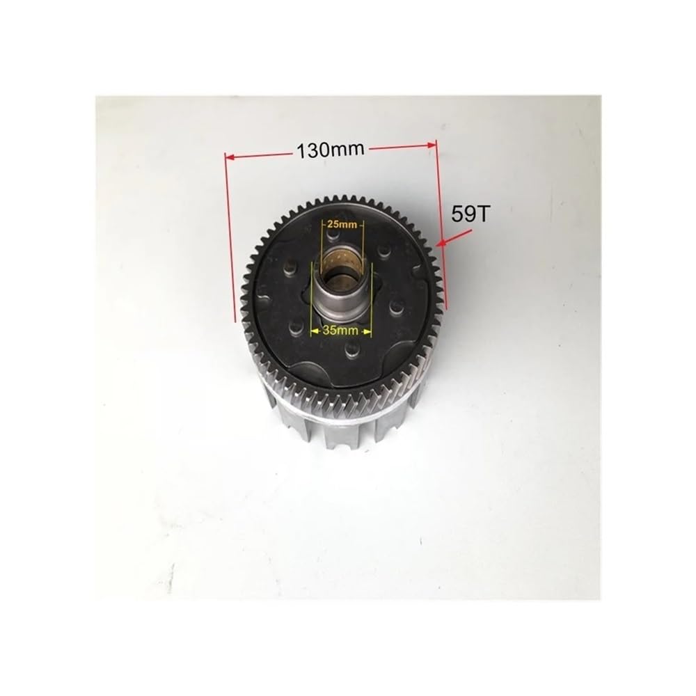 GN125 GS125 HJ125K GZ125 GS125 125cc Motorcycle Engine Compatible Clutch Assembly Pressure Plate (Big Gear)